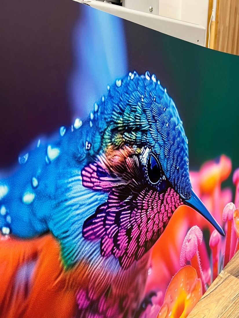 Gran formato con tinta UV